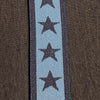 Elastik Stjerne - 20 mm - Marine blå