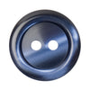 Milward Knap - 0429 - Blå/sort blank - 18 mm - 5 stk