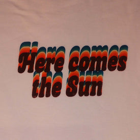 Bomuldsjersey - Panel - Her kommer solen