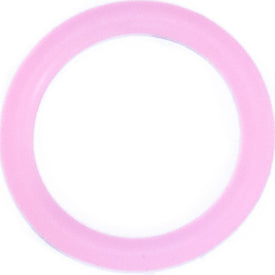O-Ring - 22mm - Gennemsigtig lyserød - 10 stk