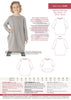 MiniKrea - 33040 - 2-14 år - Sweat kjole