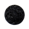 Milward Knap 0445 - sort blomst -15 mm - 4 stk