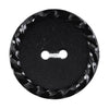 Milward Knap - 0486 - Sort/krone - 23 mm - 2 stk