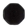 Milward Knap - 1043 - Sort/6 kant - 25 mm - 2 stk