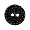 Milward Knap - 1049 - Sort krone - 15 mm - 4 stk