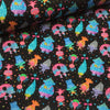 Bomuldsjersey - Tegnefilm - Trolls - Glitter