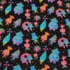 Bomuldsjersey - Tegnefilm - Trolls - Glitter