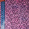 Bomuldsjersey - White/Purple - manga inspireret bølger