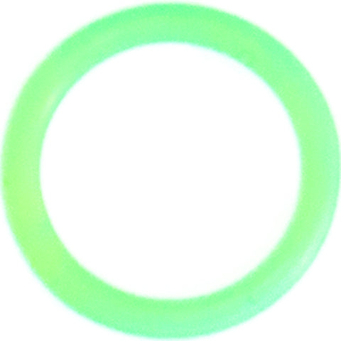 O-Ring - 22mm - Gennemsigtig Grøn