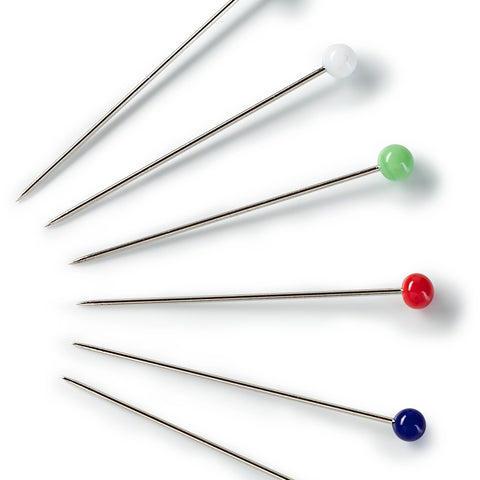 Knappenåle - Glashovednåle - 30 x 0,6 mm