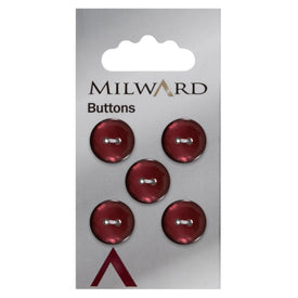 Milward Knap - 0120 - Lilla - 14 mm - 5 stk
