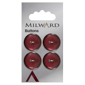 Milward Knap - 0121 - Lilla - 19 mm - 4 stk