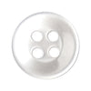 Milward Knap - 0841 - Hvid - 10 mm - 8 stk