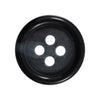 Milward Knap - 0946 - sort- 15 mm - 5 stk