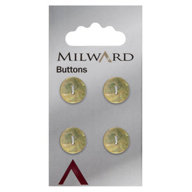 Milward Knap - 1091 - Blank - 13 mm - 4 stk