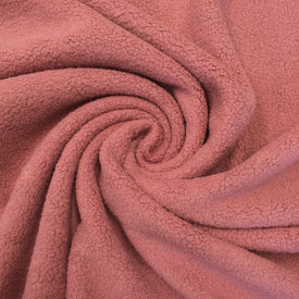 Bomuldsfleece m stræk - Sheepskin - Rosa