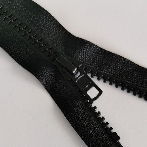 Lynlås - YKK VISLON - Delbar - 6 mm - Sort - 35 cm