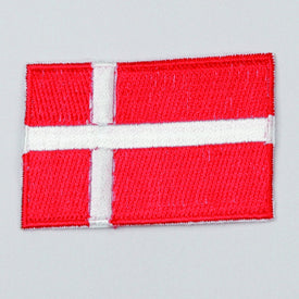 Strygemærke - Flag - Danmark - Dannebrog - Mellem