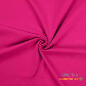 Bomuldsjersey - Fv 170 - Fuchsia