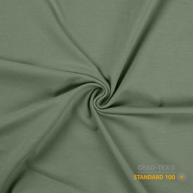 Bomuldsjersey - Fv 210 - Støvet mint