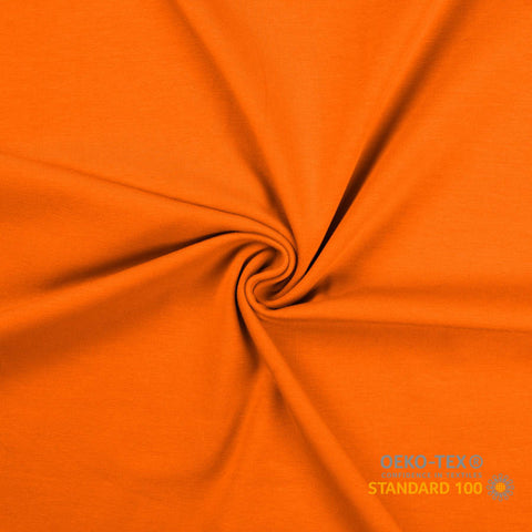 Bomuldsjersey - Fv 340 - Orange