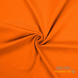 Bomuldsjersey - Fv 340 - Orange