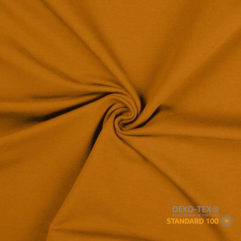 Bomuldsjersey - Fv 840 - Ochre