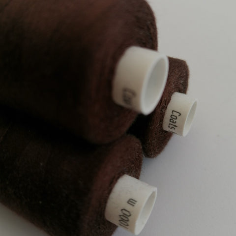 Sytråd - Coats Astra 08989 - Mørk brun