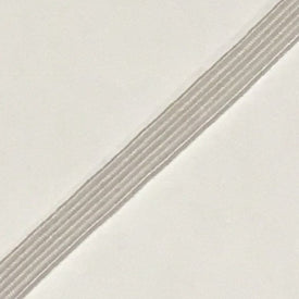 Elastik - 8 mm - Hvid