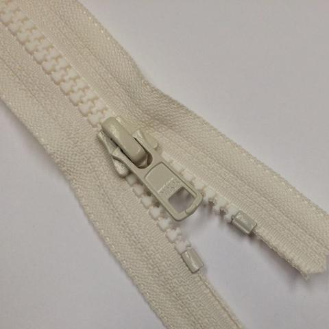 Lynlås - YKK VISLON - Delbar - 6 mm - Offwhite - 50 cm
