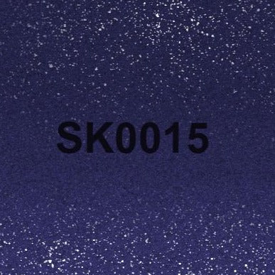 Strygefolie til tekstil - Sparkle - 24x30 cm - Mørk blå